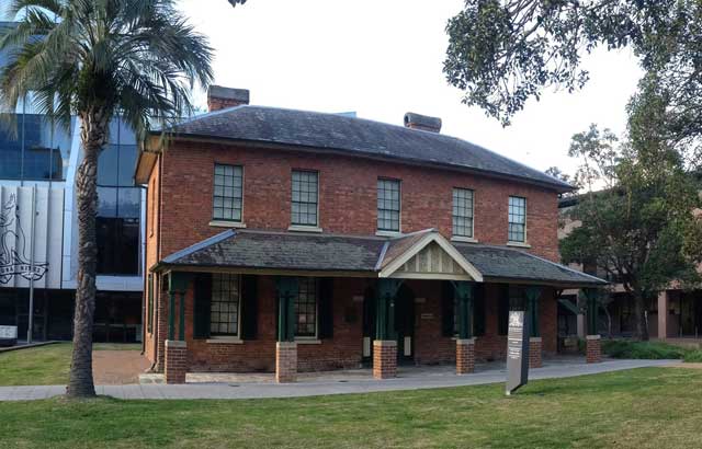 View from outside the Brislington Museum, Parramatta