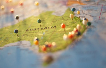 Property Investment In Australia - map of Australia